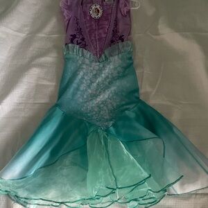 Disney Purple and Teal Ariel-Inspired Mermaid Costume Dress